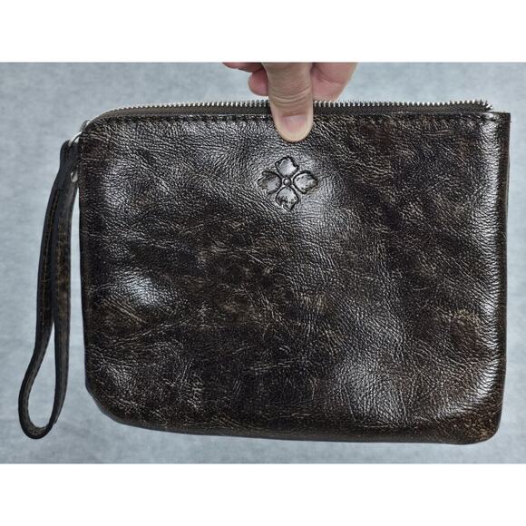 Patricia Nash CASSINI WRISTLET Italian Leather Tooled Turquoise Authentic, NWOT - Picture 8 of 9